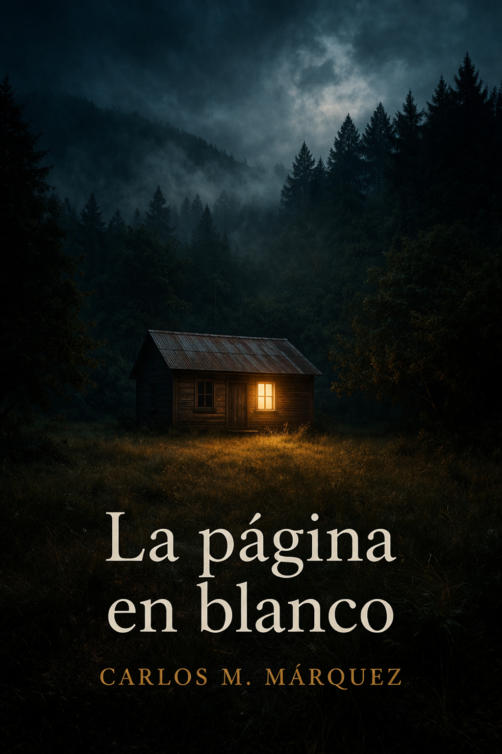 La página en blanco
